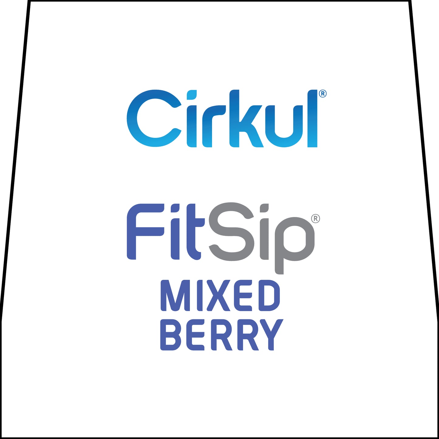 (2 Pack) Fitsip Mixed Berry Flavor Cartridge, Drink Mix, 1-Pack