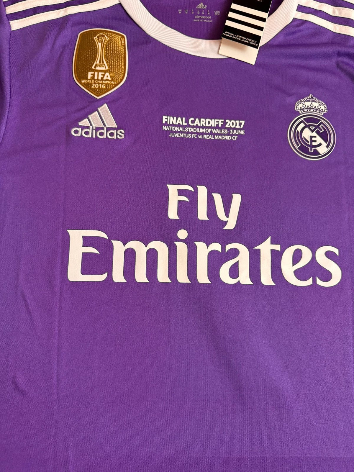 Retro Real Madrid Jersey Champions League Final 2017 – Ronaldo Shirt UCL