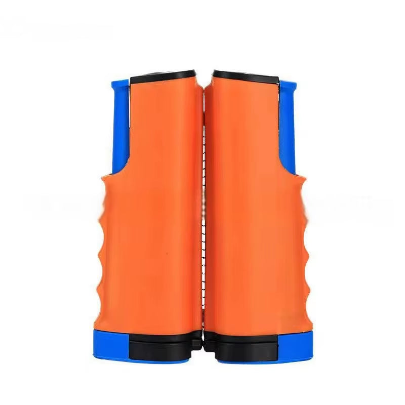 Stretchable Table Tennis Mesh Frame Portable Table Tennis Hand-Held Net Pillar Table Tennis Racquet Combination Set