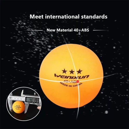3-Star Table Tennis Balls New Material A40 High-Elastic Durable Training Table Tennis Balls Ping-Pong Balls