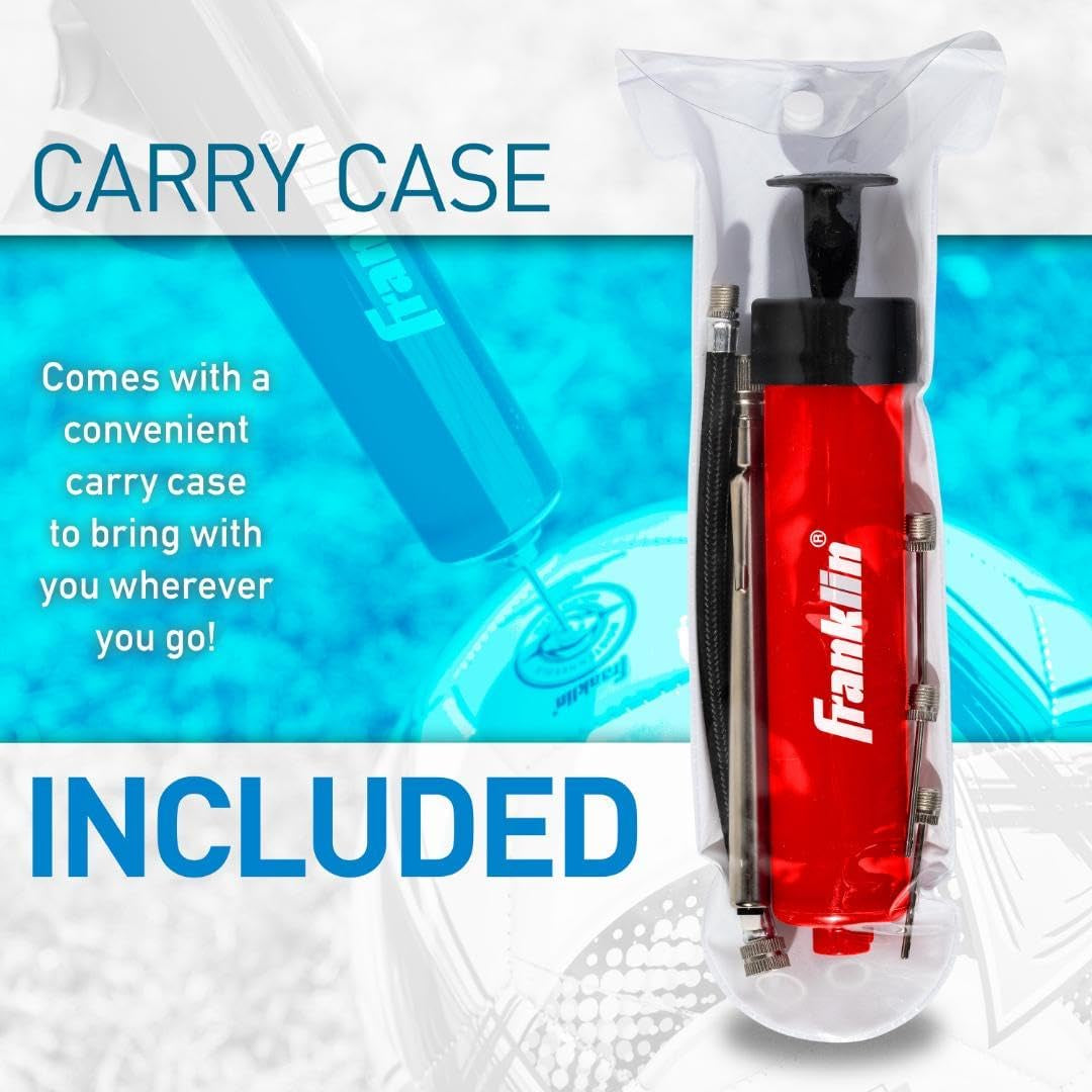 Ball Pump Kit -7.4" - Perfect for Basketballs, Soccer Balls and More - Complete