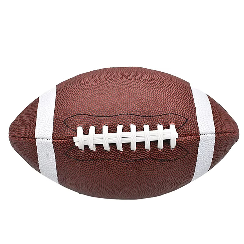 Standard 8.5Inch American Football Soccer Rugby PVC Football Sports Football for Men Women Children Can Inflatable Sporting Good