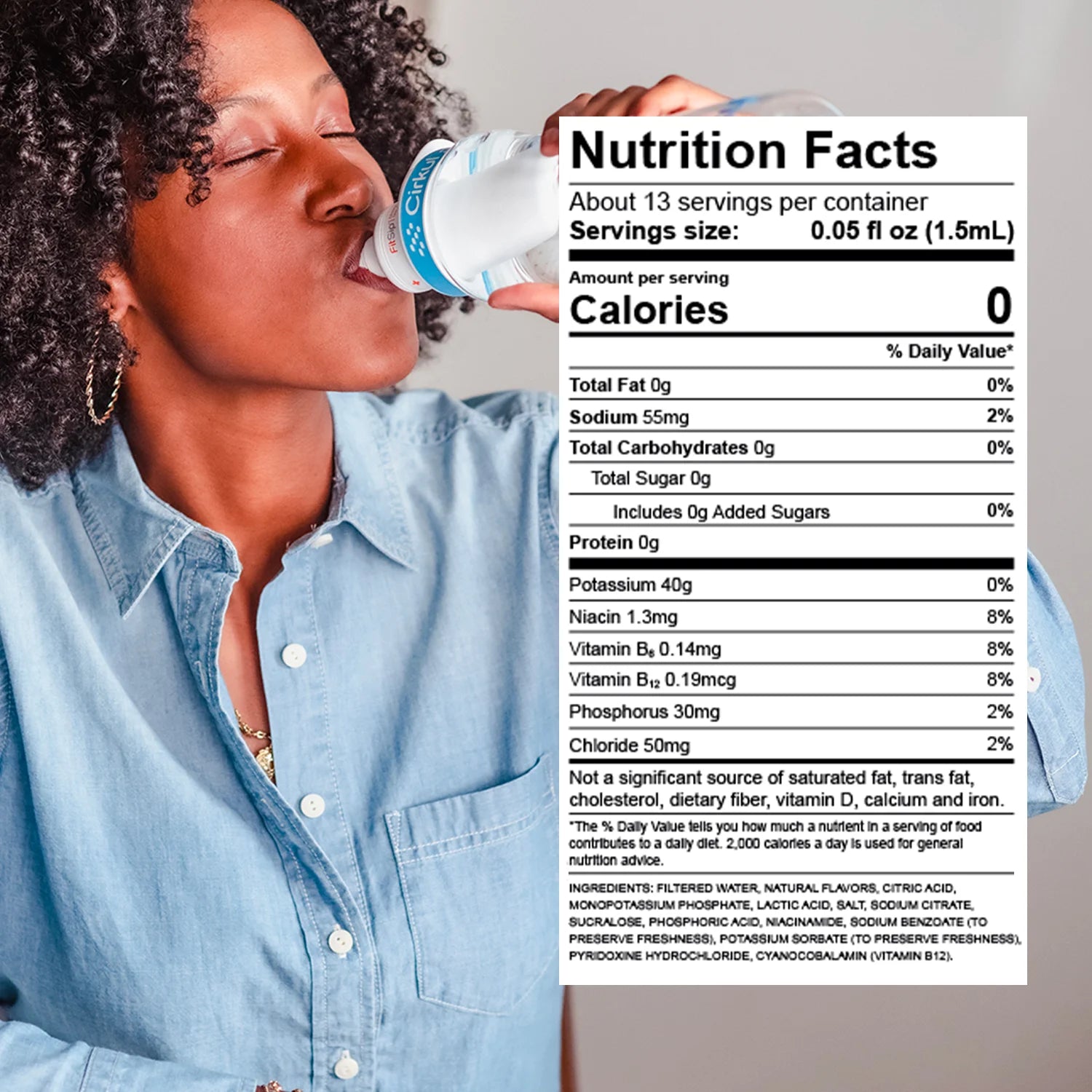 (2 Pack)  Fitsip Mixed Berry Flavor Cartridge, Drink Mix, 1-Pack