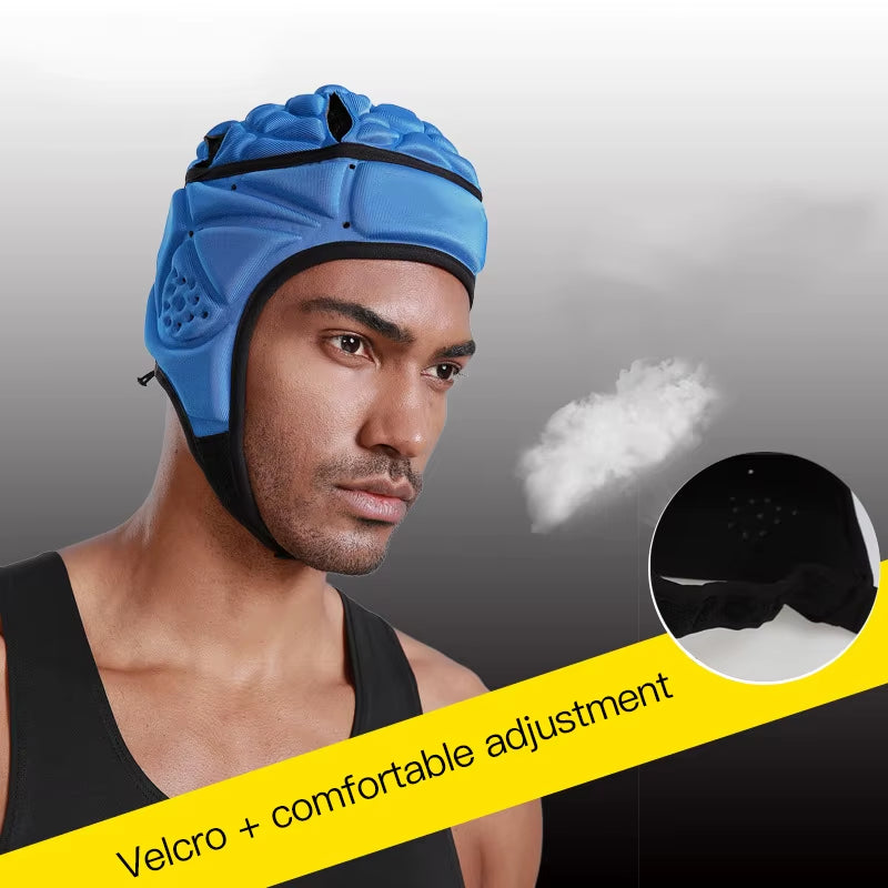 Rugby Headguard，Rugby Helmet, Rugby Headgear Protector Soft Protective Helmet Reduce Impact Kids Youth Soccer Cap for He
