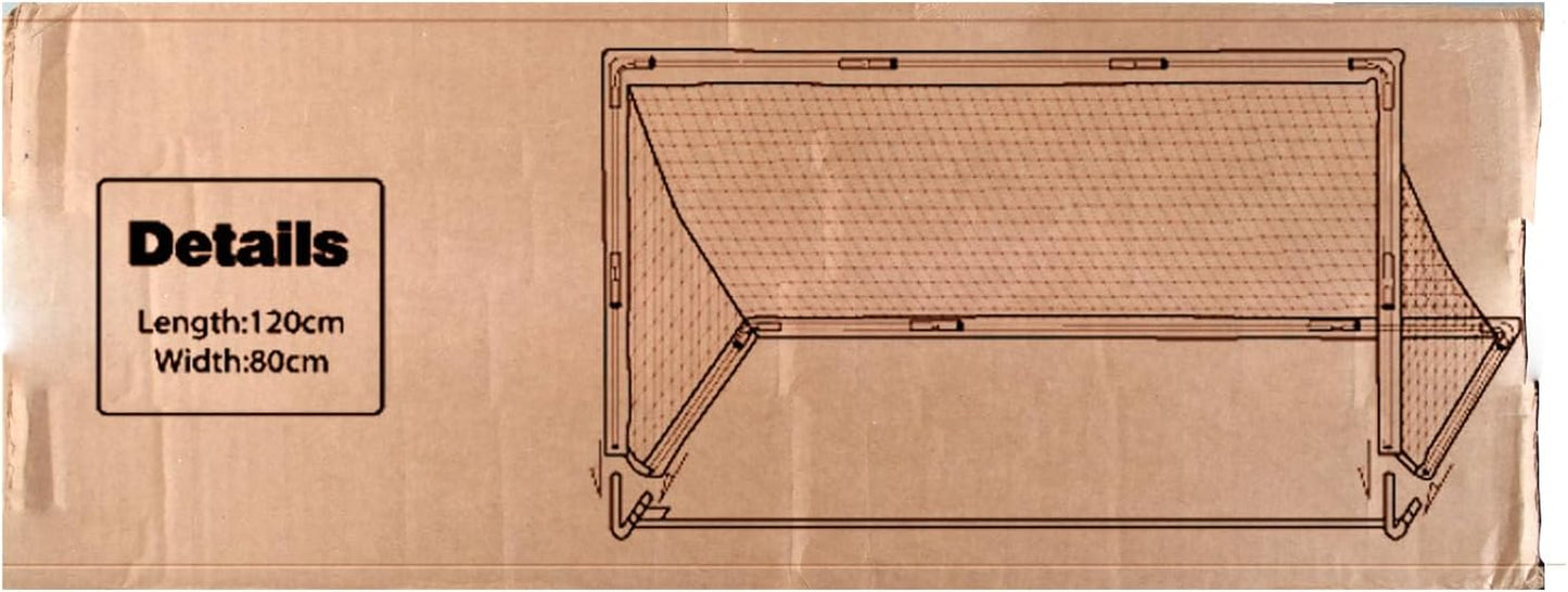 Portable Soccer Goal, Training Soccer Net for Backyard, Garden, Indoor, Outdoor, Training, Practice Goals (6'3"X 3'7")