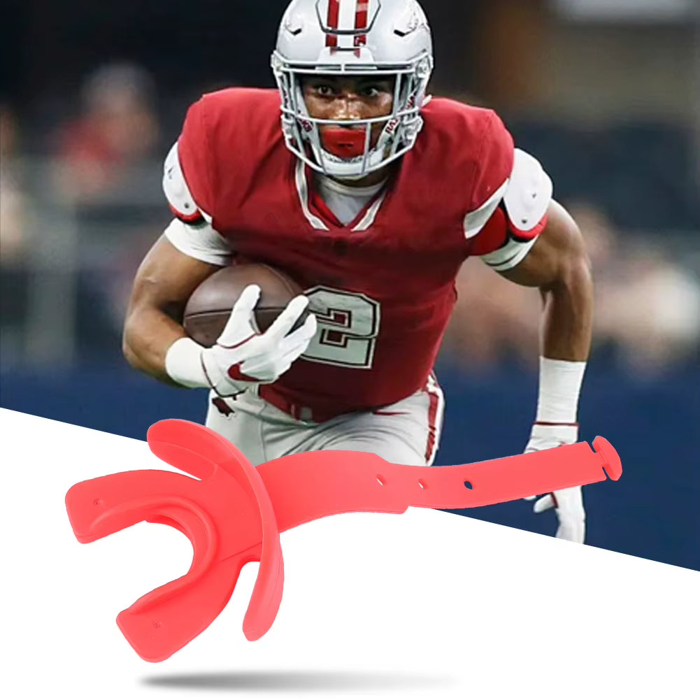 Football Mouthguard with Strap Football Mouthpiece Mouth Protection Football Mouth Guard Mouth Protector for Youth Adults
