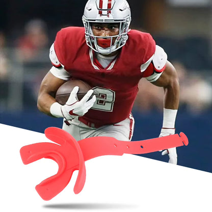 Football Mouthguard with Strap Football Mouthpiece Mouth Protection Football Mouth Guard Mouth Protector for Youth Adults