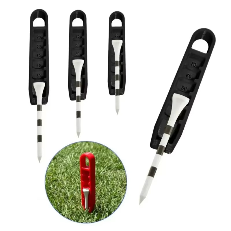 20Mm - 70Mm Golf Elastic Rubber Tees Golf Practice Tees Silicone Durable Golf Tee Golf Limited Ball Tee Golf Training Accessori