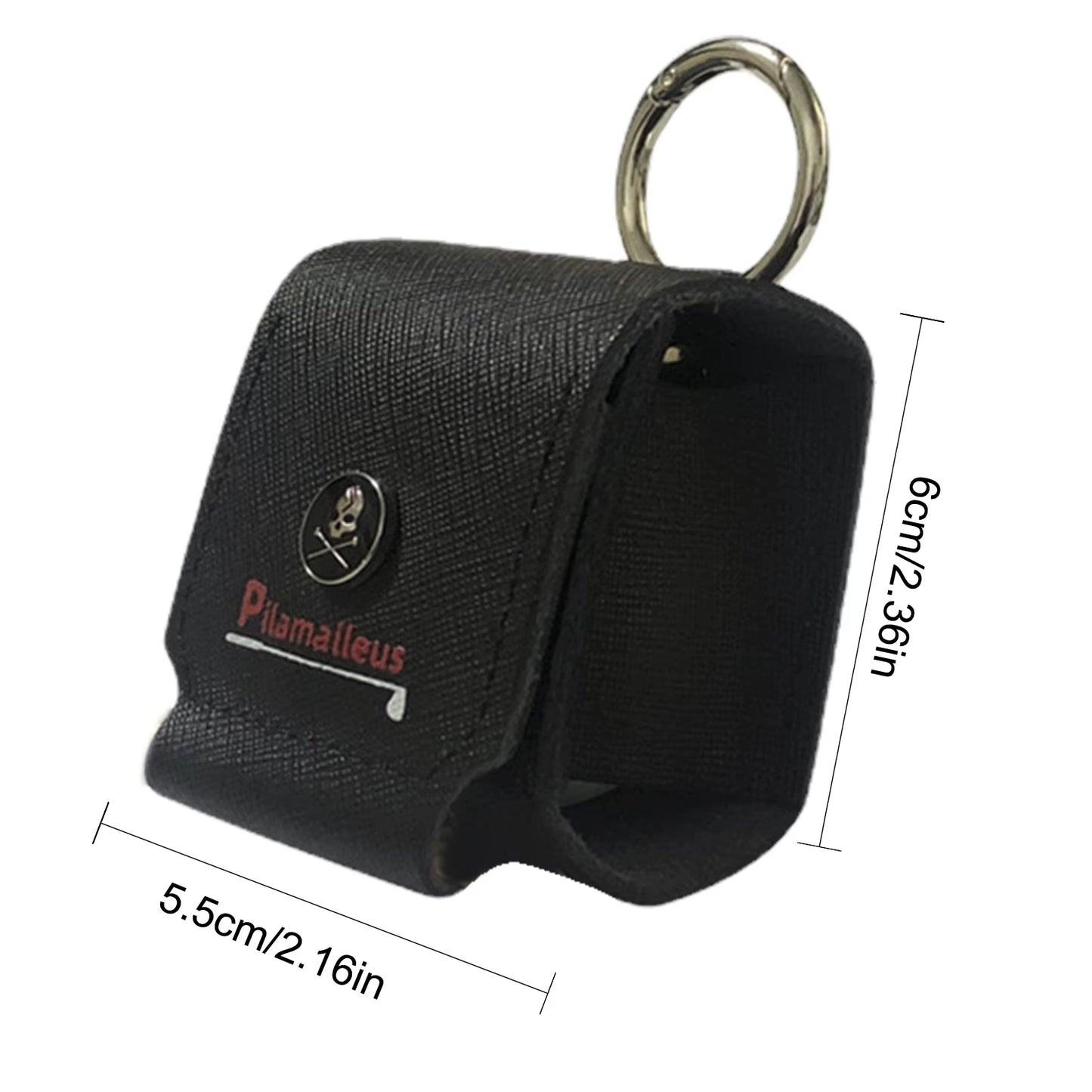 Golf Ball Waist Bag Portable Golf Ball Storage Bag Holder Golf Mini Waist Pouch Pack with Golf Storage Hanger Golf Accessory