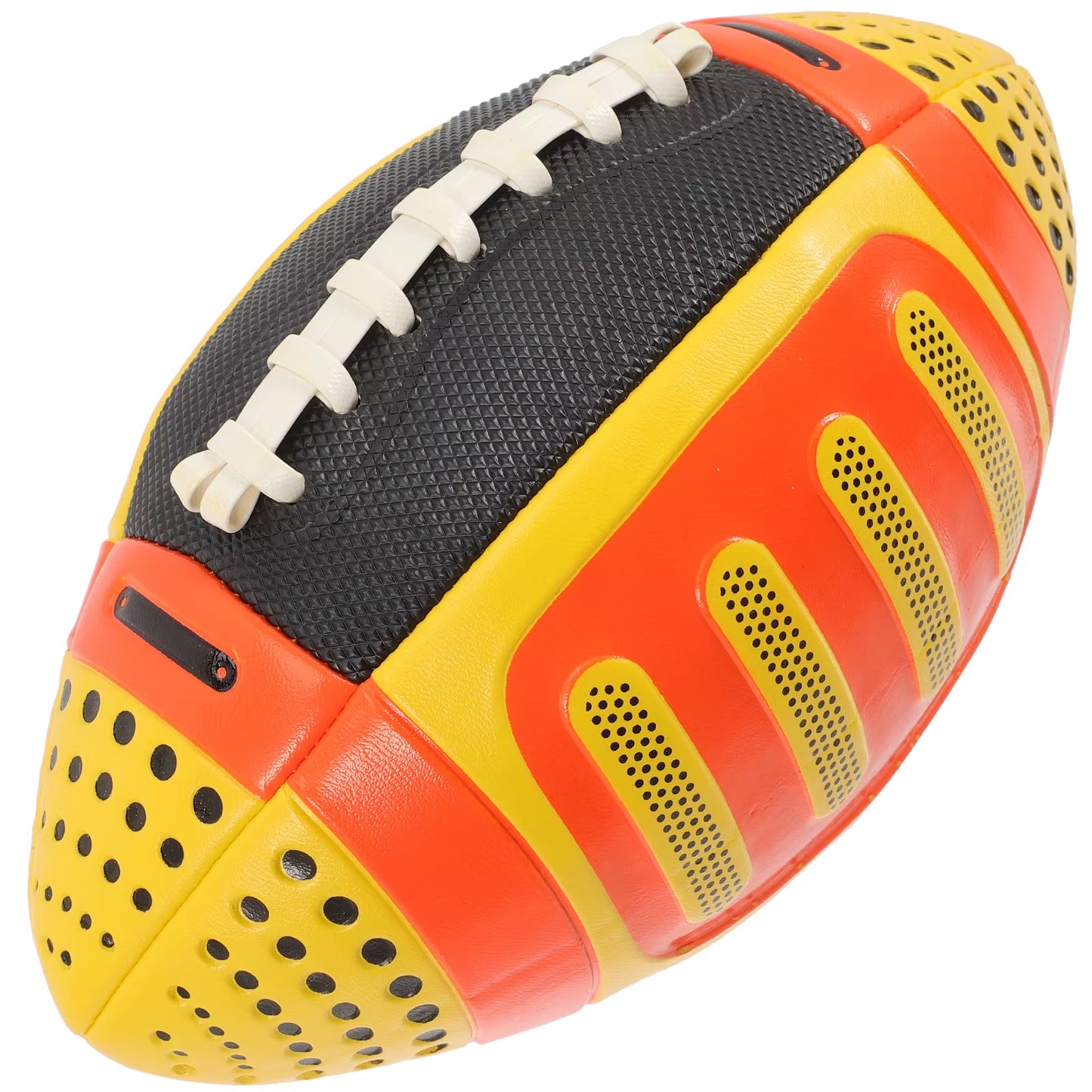 1Pc Kids Rugby Ball Elastic Children Rugby for Outdoor School Sports Training Improve Hand-Eye Coordination Athletic Ability