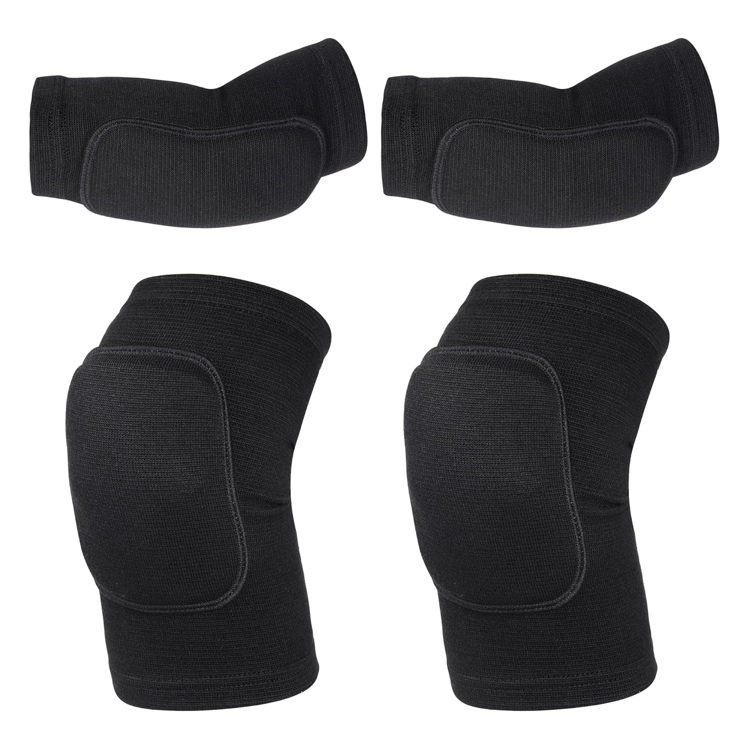 Volleyball Knee Pads and Volleyball Arm Pads Set for Kids Youth Volleyball Yoga