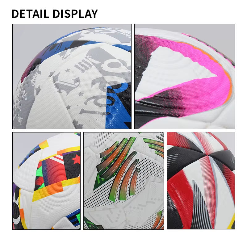 Soccer Ball Professional Standard Official Size 5 Seamless Football Soft PU Wear Resistant High Quality Match Training Balls
