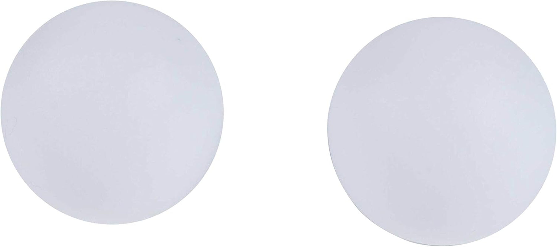 40MM Regulation Size White Table Tennis Balls, 6 Ping Pong Balls per Pack, 1-Pack